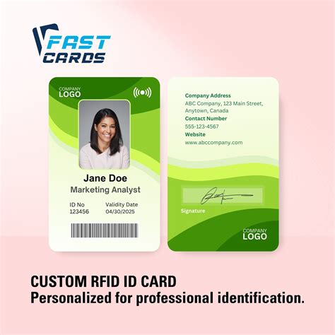 custom rfid id card|custom rfid card printing.